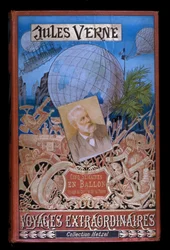 Loire Atlantique Nr. 189 - Nantes - Jules Verne Museum - Erstausgabe von „Fünf Wochen im Ballon“